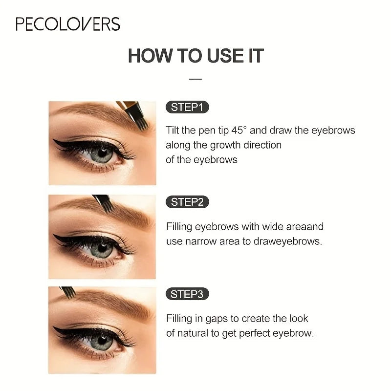 Waterproof Eyebrow Tattoo Pen - Long-Lasting