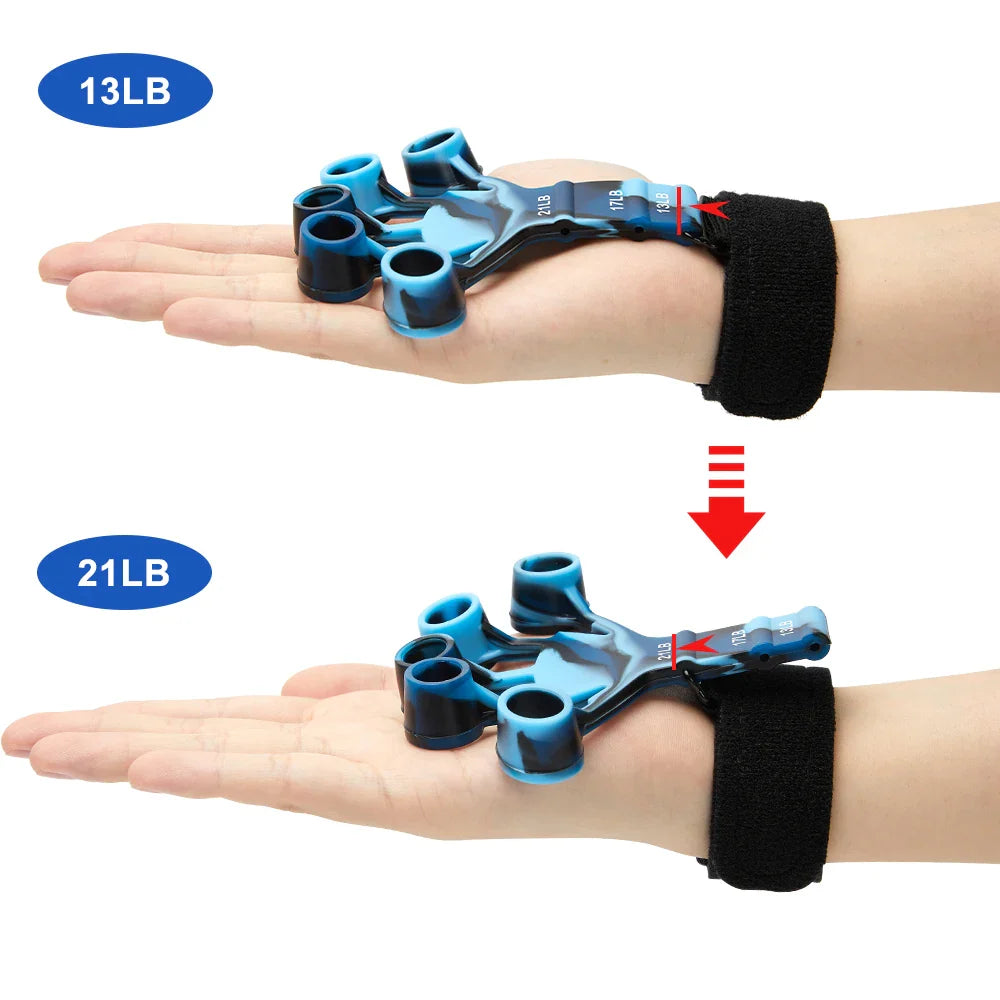 GripPro™ Finger Gripper Exerciser – Adjustable Resistance & Hand Strength