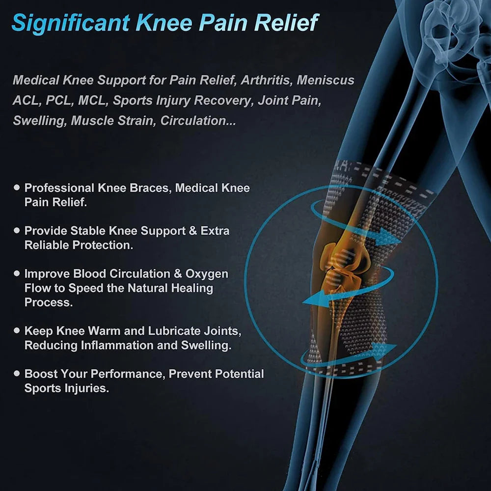 KneeElite™ Premium Knee Brace – Pain Relief & Support