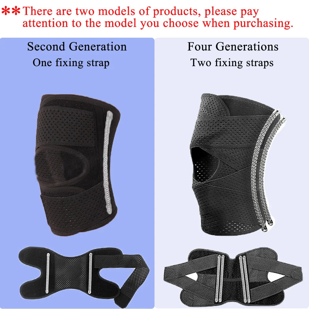 KneeFlex™ Pressurized Sports Knee Support Brace – Breathable Compression for Pain Relief