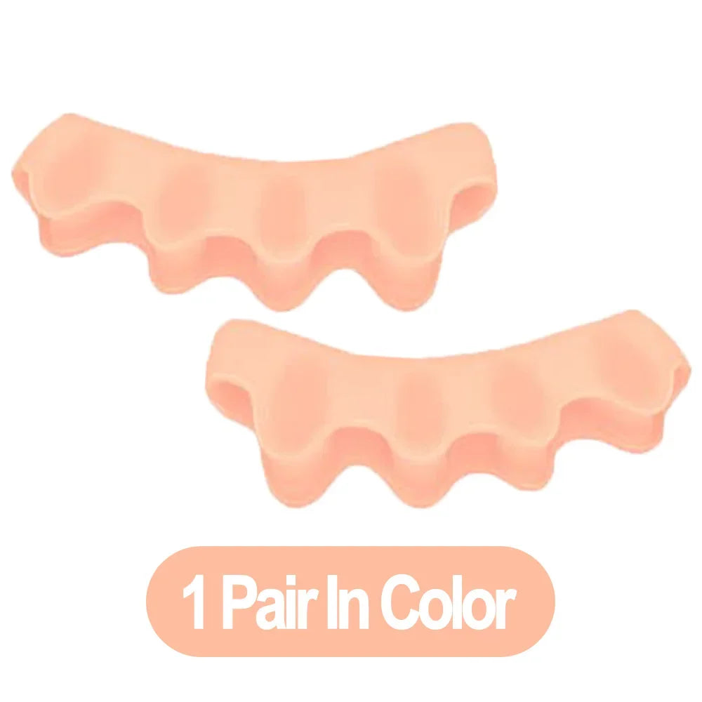 BunionEase™ Soft Gel Toe Separators – Bunion Relief & Foot Alignment