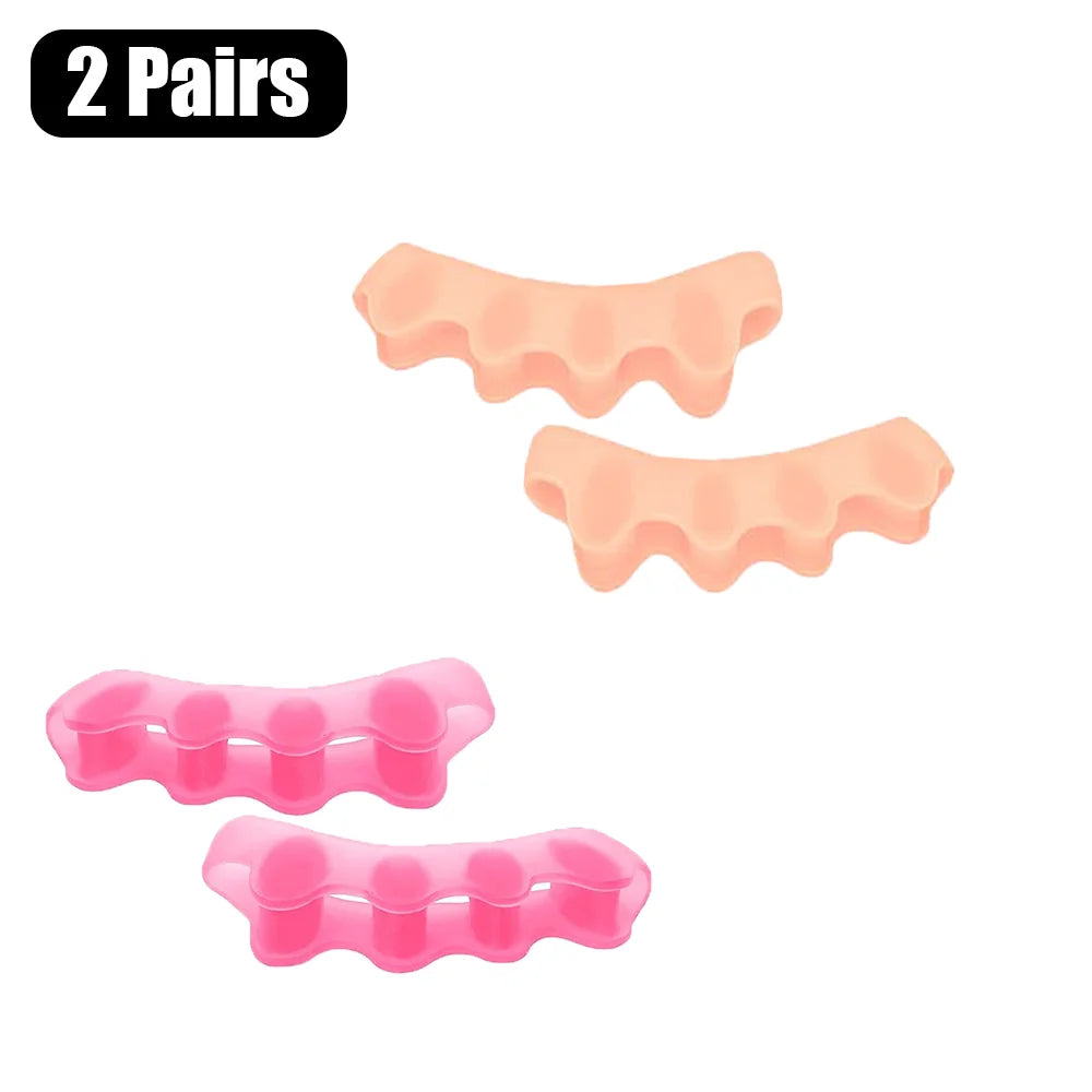 BunionEase™ Soft Gel Toe Separators – Bunion Relief & Foot Alignment