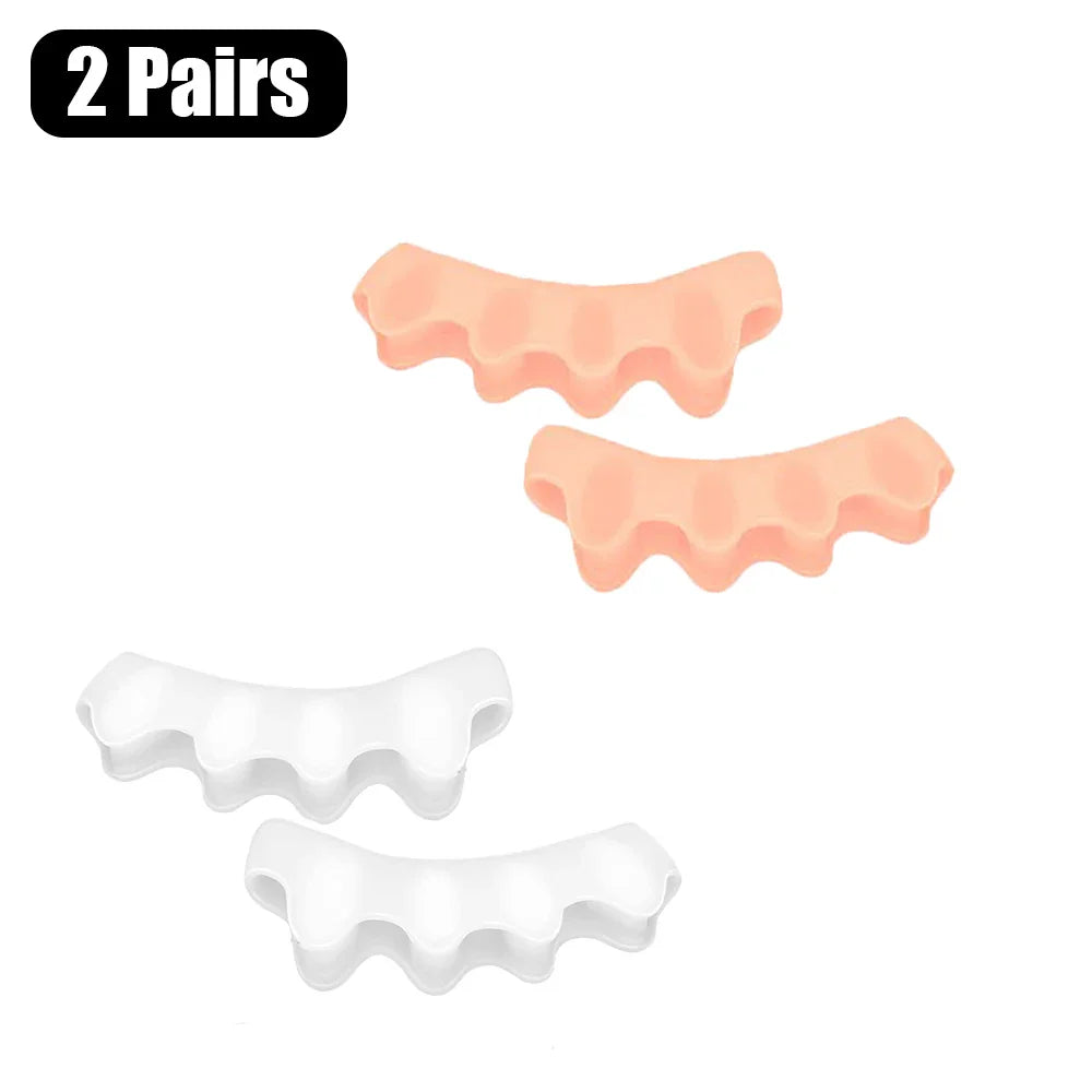 BunionEase™ Soft Gel Toe Separators – Bunion Relief & Foot Alignment