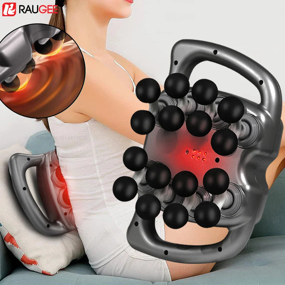 ThermaPulse™ Deep Tissue Massage Gun – Percussion & Heat Therapy Device