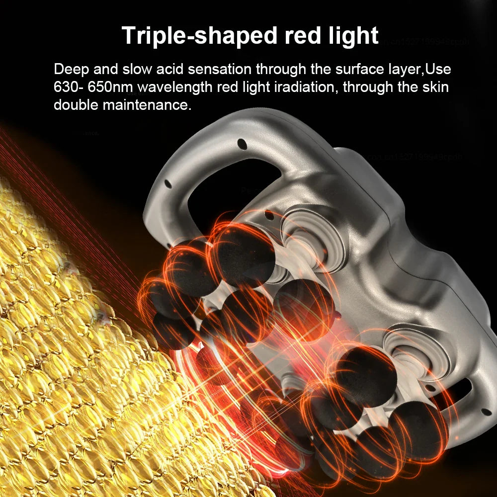 ThermaPulse™ Deep Tissue Massage Gun – Percussion & Heat Therapy Device