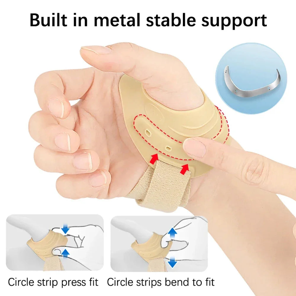 FlexiSupport™ Adjustable Thumb Brace – Pain Relief & Hand Stability