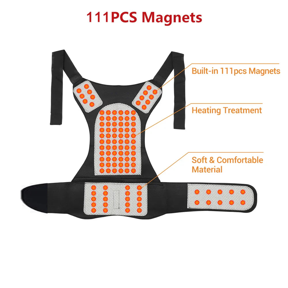 ThermaRelief™ Tourmaline Self-Heating Belt – Pain Relief & Support