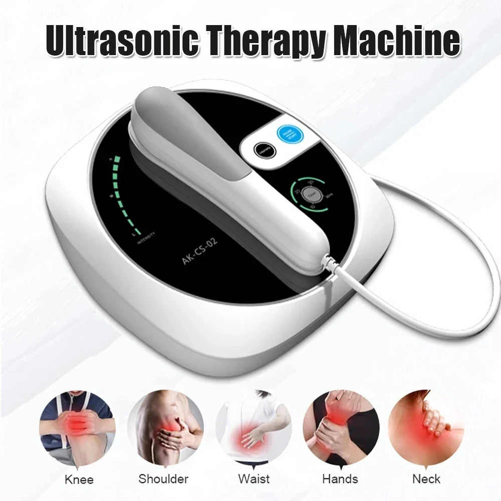 TheraWave™ Ultrasound Physiotherapy Massager – Handheld Device for Muscle Pain Relief & Recovery