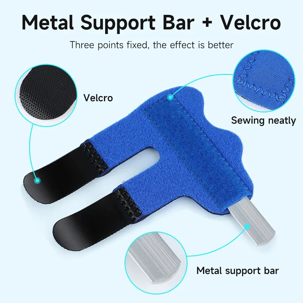 FlexiJoint™ Aluminum Finger Splint – Adjustable Joint Support & Pain Relief