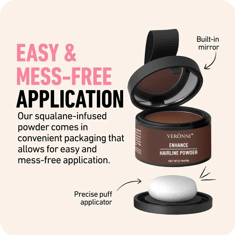 Hairline Powder Root Touch Up for Natural Coverage