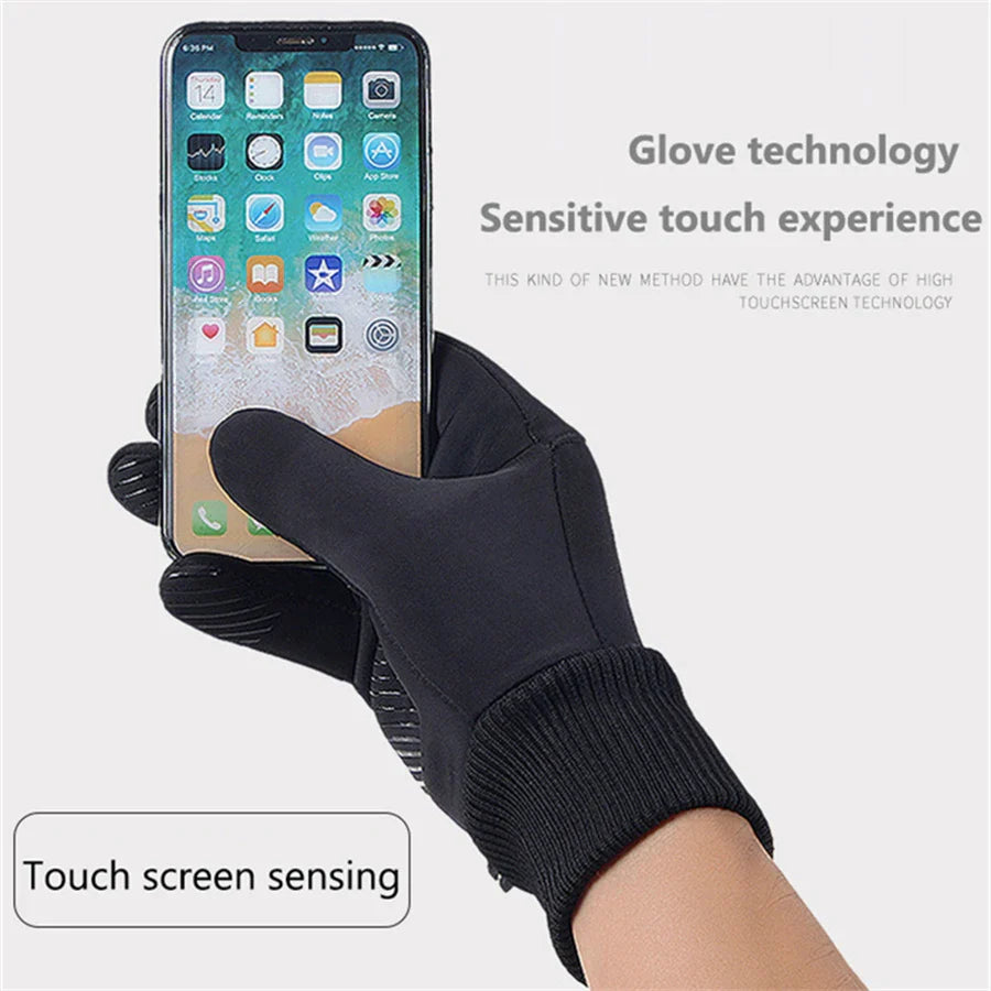 ThermaGrip™ Winter Sports Gloves – Thermal, Pain Relief & Hand Support for Cold Weather