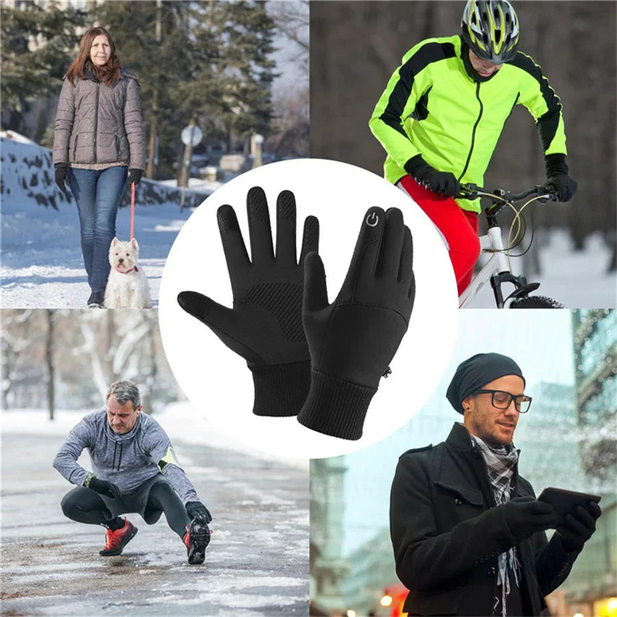 ThermaGrip™ Winter Sports Gloves – Thermal, Pain Relief & Hand Support for Cold Weather