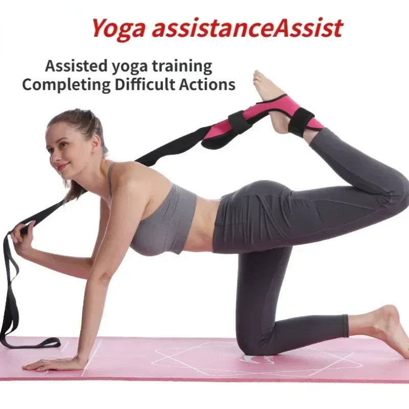 FlexEase™ Yoga Leg Stretching Strap – Flexibility & Exercise Aid