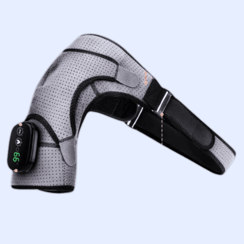 FlexiRelief™ 3-in-1 Shoulder Massager – Heat, Vibration & Kneading Therapy for Pain Relief