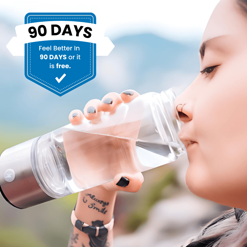 H2Life™ Portable Hydrogen Water Bottle – Sleek Design for Healthy Hydration